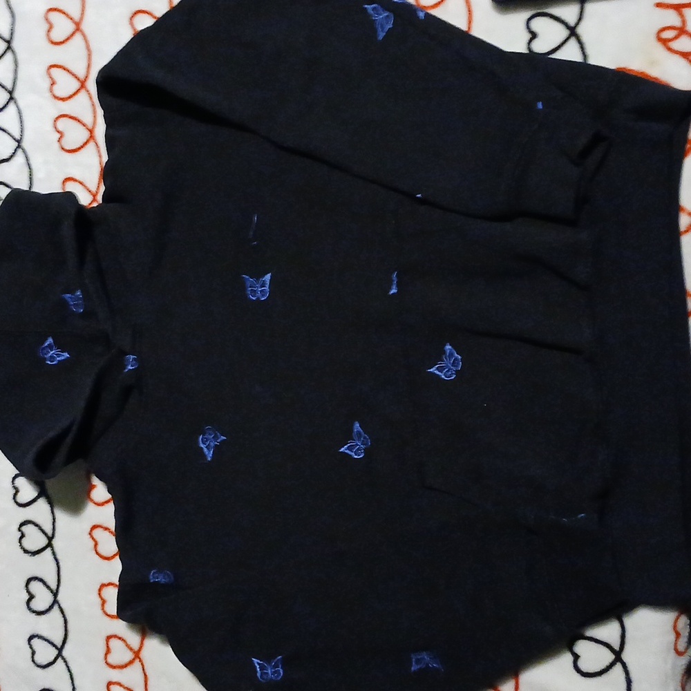 Eighty Eight butterfly girls hoodie L